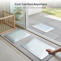 Pet Cooling Aluminum Plate for Hamsters, Rabbits, Chinchillas, and Guinea Pigs
