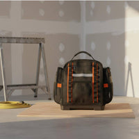 Heavy Duty Tool Bag Thickened Portable Tool Bag Rigid Bottom for Garage