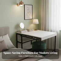 Space-Saving transformable vertical surface Cabinet Desk Foldable Design Folding Table Multi-Functional Household Furniture Integrated Storage for Apartment Dwellers, Students, Home Office Workers, Small areas, Dorm Room, Bedroom