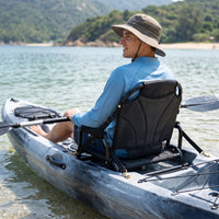 Kayak Seat with Armrests Ergonomic Kayak Seat Cushioned for Kayaking
