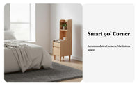Modern Minimalist and design Slim Multi-Drawer Nightstand Space-Saving Design Bedside Table long-finaling Construction Household Furniture Sturdy Frame for household owners, Apartment Dwellers, Students, beside Bed, Small areas, Dorm Room, Home Office