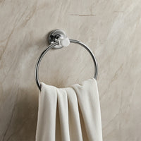 Wall Mounted Towel Hoop Round Hand Towel Hoop Modern for Bathroom, Washroom