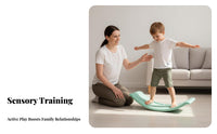 Sensory Training Board Design Kids Seesaw Board Non-Slip Surface Balance for Young Children, Kindergarten, Indoor, Playroom