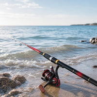 Soft Tail Rock Fishing Rod Set - Shore Casting Raft Rod, Long Throw Sea Rod, Carbon Fiber Ultra-Light Fishing Pole