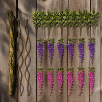 Artificial Bark and Greenery Pipe Decor for Indoor Drainage and Heating Pipes
