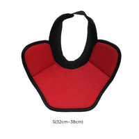 Hockey Neck Guard Pre-Curved Padded Neck Guard Reinforced Guarding Gear