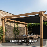 Protection Black Sunshade Net Heat Insulating Sun Shade Cloth Heavy Duty Black Mesh Sunshade Tear Resistant for Gardeners, Farmers, Balcony, Garden, Carport, Rooftop
