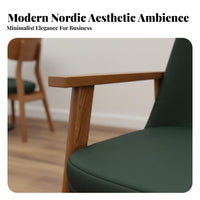 Modern Design Upholstered Armchair Comfortable paddinging Commercial Seating Thick paddinged Seat Single Sofa adaptable design for Business Owners, Interior Designers, Coffee Shop, Reception Area, perusing corner, Living Room
