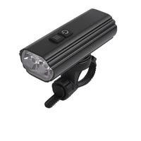 Cycle Front Light Easy to Install Bike Front Light Bike Headlight with Handlebar Mount High Lumens Compact for Cyclists
