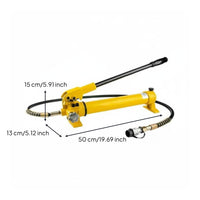 Manual Hydraulic Pump Heavy Duty Hand Hydraulic Pump Compact Design Industrial Tool for Workshop