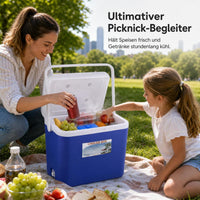 Portable Insulated Cooler Box for Camping, Picnics, and Outdoor Use