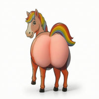 Squishy Horse Compress Toy Funny Horse Stress Toy Mini Small for Office