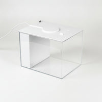 Mini Desktop Betta Fish Tank with Side Purifier, LED