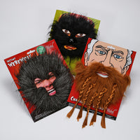 Halloween Beard Prop Mask with Viking Braids