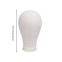 Hairpiece Display Head Easy to Pin Mannequin Head with Cloth Cover Heavy Duty for Home Styling