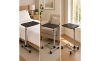 Bedside Table Mobile Bedside Table Heavy-Duty Furniture for Patients, Caregivers
