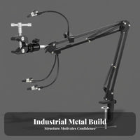 Hot Holder Adjustable Electronics Repair Stand Flexible Limb PCB Holder 360° Rotation Flexible Assist Arms Soldering Station