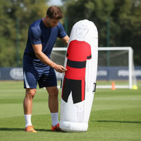 Soccer Training Mannequin with Pump Weighted Base Inflatable Defender Free Kick Wall Portable for Coaches, Target Practice