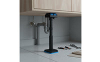 2 Pieces Anti-Collapse Bathroom Cabinet Support Pole Strong Load Bearing Adjustable Cabinet Jack Non-Slip Pads Home Repair Tool 360 Degree Swivel