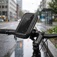 Handlebar Bag with Phone Window Waterproof Bike Phone Mount Bag Hard case for Cyclists, Commuters, Bicycling, Commuting