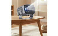 Tabletop Visual Display with Stand Compact Mini Visual Display Cylindrical for Movie Lovers, Students, Bedroom, Home Theater, Dorm Room