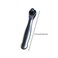 Compact 72-Tooth Ratchet Wrench 1/4 Inch Drive Ratchet Wrench Metal