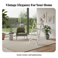 Floor-Standing Multi-Tier Plant Stand Step Design Tiered Pot Rack Space-Saving Flower Shelf Sturdy and long-lasting for Apartment Dwellers, Home Decorators, Homeowners, Balcony, Living Room, Indoor, Bedroom