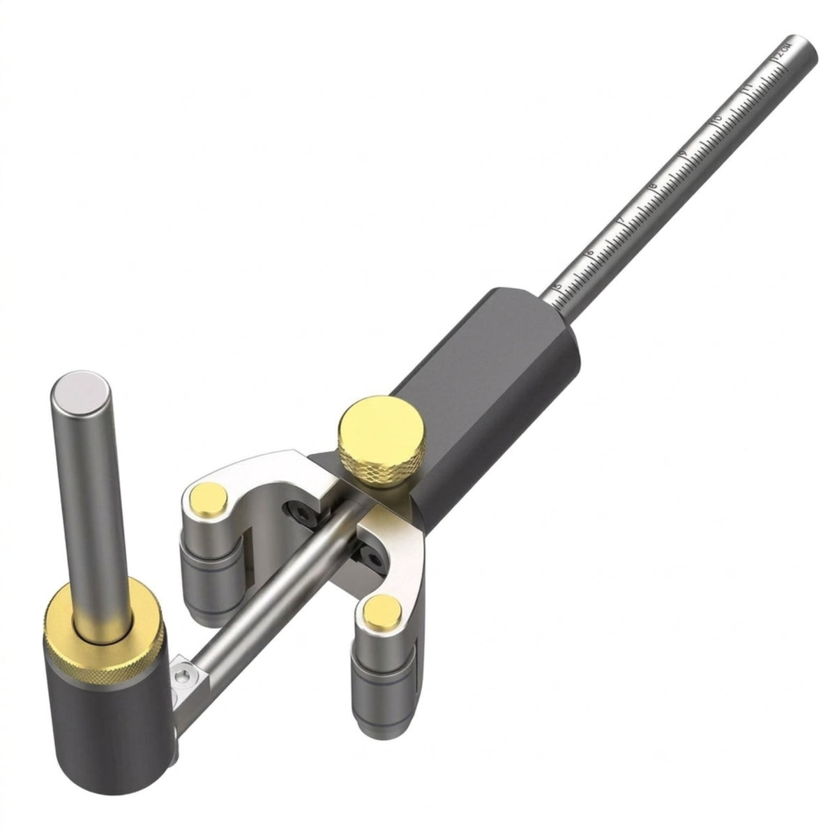 Carpentry Scriber with Marking Tip Versatile Wood Marking Tool with Graduations Aluminum Alloy for Carpenters, Workshop