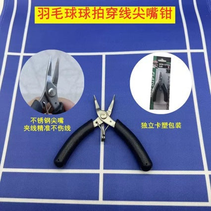 Badminton and Tennis Racket Stringing Tool Pliers, Black, Lightweight