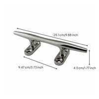 316 Stainless Steel Cleat Long Lasting Marine Hardware Mirror Polished for Dock