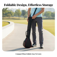 Foldable Golf Club Bag Portable Mini Golf Bag Athletic Gear for Driving Range