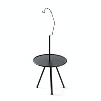 Compact Round Folding Table Space-Saving Adjustable Folding Table Stable for Storage