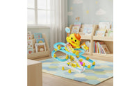Automatic Electric Duck Climbing Stairs Toy Motorized Duck Climbing Stairs Toy Cute Playset Interactive for Toddlers, Kids, Playroom, Early-Learning Corner