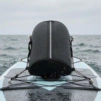 Clip Straps Surfboard Deck Storage Bag Zippered SUP Mesh Storage Bag Reflective Strip