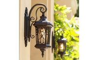 European Outdoor Wall Light Vintage Wall Lantern Rustproof Exterior Porch Light for Patio