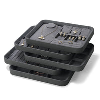 Digu Jewelry Display Tray for Rings, Earrings, Bracelets, and Necklaces