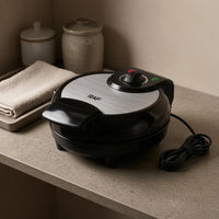 Non-Stick Electric Waffle Cone Maker Nonstick Waffle Cone Maker Hinged Kitchen Appliance Indicator Lights