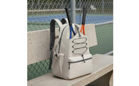 Tennis Backpack with Shoe Compartment Padded Back 4 Racket Holder Backpack Water Bottle Pockets Unisex Tennis Racket Bag for Men, Women, Travel, Night