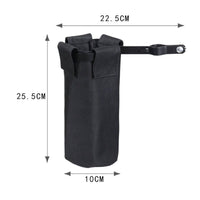 Drumstick Holder Bag Wear-Resistant Drum Stand Bag Large Capacity Clamp-on Drumstick Holder for Percussionists, Stage Performance, Music Studio
