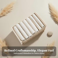 Underwear Sock Storage Box Unrefined Elegance Look Compartment Storage Box Space-Saving Clothes Divider for Families, Adults, Wardrobe, Bedroom