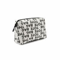 Zippered Toiletry Pouch Gusseted Makeup Pouch Secure Bag Reusable for Daily Use