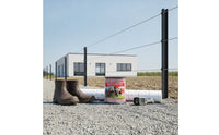 Electric Fence Rope with Stakes High Visibility Conductive Fence Rope Easy to Install for Farmers, Pasture, Farm