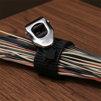 Ratcheting Adjustable Strap with Cable Ties Heavy-Duty Ratchet Strap Flexible Fastener Locking for Garage