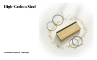 Maple Wood Block 45 and 90 Degree Fret File High Carbon Steel Guitar Fret Beveling File Long-Lasting for Luthiers, Musicians, Workshop