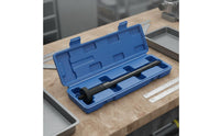 Easy Installation Combustion Injector Washer Tool Precision Machined Injector Washer Installer Heavy Duty High-Strength Steel for Technicians