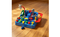With Ramp Multi-Level Car Playset Interactive Toy Car Track Set Bright Colors Road Track Playset Plastic for Children
