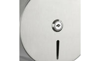 Commercial Jumbo Roll Toilet Tissue Dispenser Heavy-Duty Stainless Steel Toilet Tissue Dispenser Vandal-Resistant Rustproof for Public Restrooms, Offices