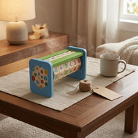 Arithmetic Symbols Rotating Number Block Toy Hands-on Wooden Math Toy Multicolor Wooden Counting Blocks Addition and Subtraction for Children