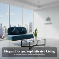 Minimalist and aesthetic Pebble Couch Comfortable Seating Indoor Furniture Textured Upholstery Loveseat Sturdy Frame for Apartment Dwellers, Interior Designers, Reception Area, Boutique, Living Room, Bedroom