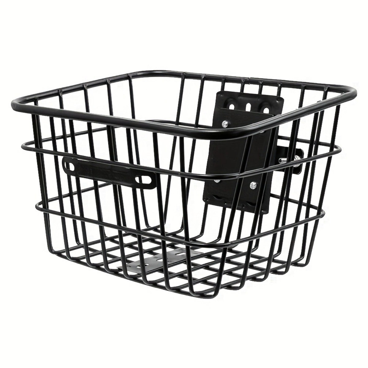 Metal Wire Scooter Storage Basket Easy to Install Scooter Basket with Bracket Long-Lasting Spacious for Daily Commute